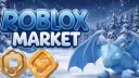 Roblox Market | Adopt Me, Mm2, Blade Ball, Steal a Brainrot, Roblox, Da Hood, Murder Mystery 2 Discord server banner
