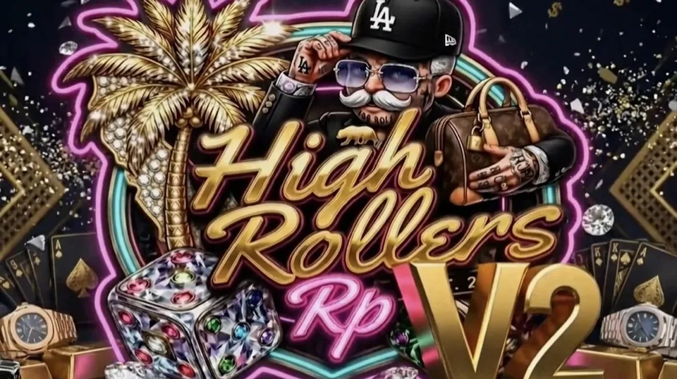 High Rollers RP v2 Discord server banner