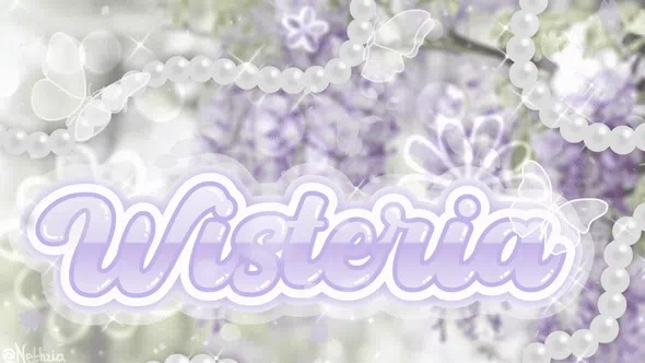 wisteria ⏾ Discord server banner