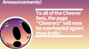 ✷ CHEERFULAND!! 🎁🎈 server banner