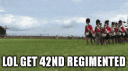 42nd Highlanders banner