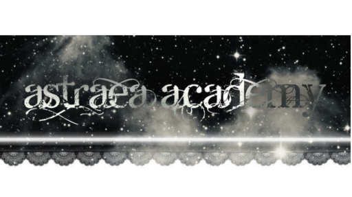 ⟢ ﹒ ASTRAEA ACADEMY ۫ ◞ Discord server banner