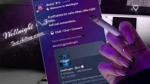 /wellnight . @xo Discord server banner