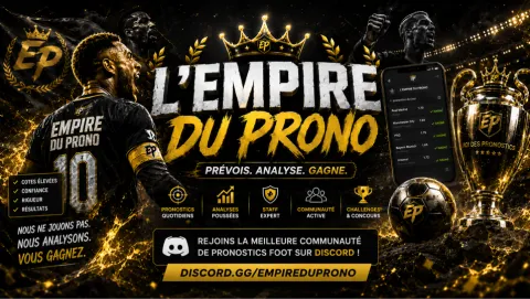L'EMPIRE DU PRONO 🎾⚽ banner