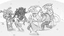 The Somnium Frontier: 40k RP server banner