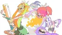 The Salty Splatoon server banner