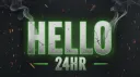 𝗛𝗘𝗟𝗟𝗢 𝟮𝟰𝗛𝗥 banner