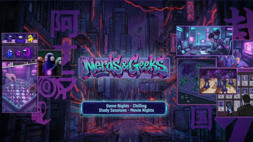 NERDS&GEEKS JO Discord server banner