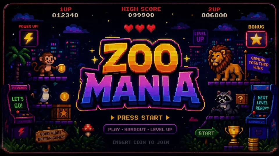 ZOO MANIA Discord server banner