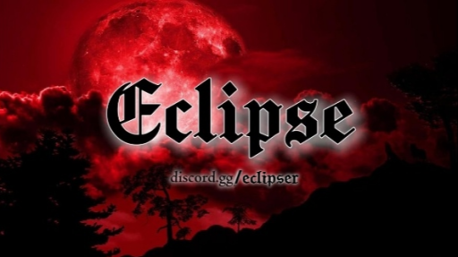 𝕰𝖈𝖑𝖎𝖕𝖘𝖊 | social • music • chill • fun • gaming • chatting • anime Discord server banner