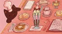 ‹    🍰 𓏻  kismet cafe ’ server banner