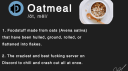 oatmeal Discord server banner
