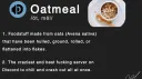 oatmeal banner