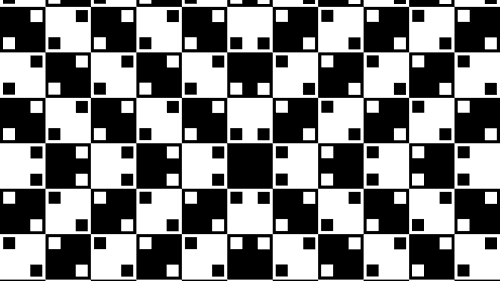 black and white Discord server banner