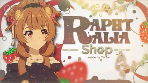 あᵎ ֺ 🦝 Raphtalia Shop ֺ🍓 #2.8K banner