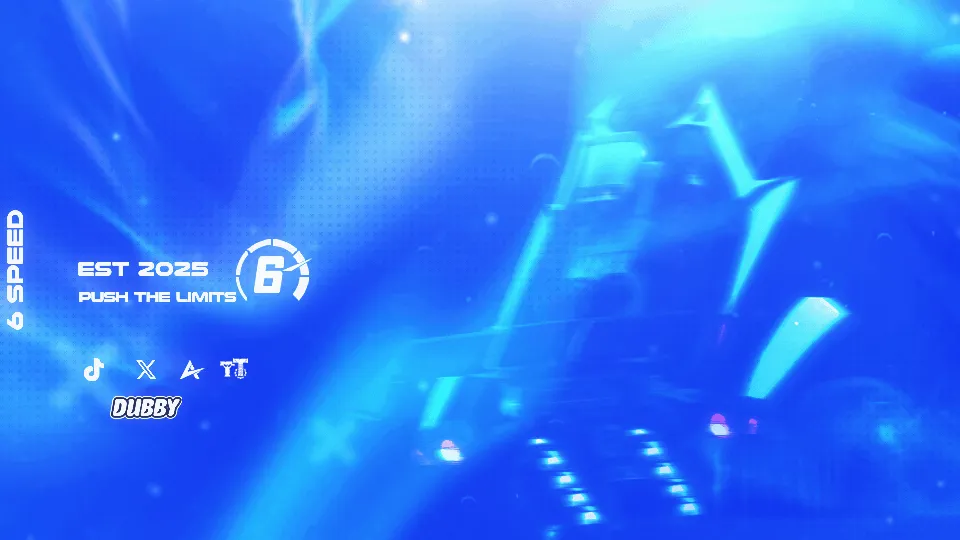 6-Speed Discord server banner
