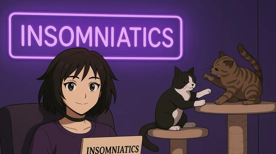 Insomniatics 18+ Discord server banner