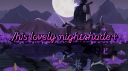 | ͜͝ | ͜͝　. /ʜɪꜱ ʟᴏᴠᴇʟʏ ɴɪɢʜᴛꜱʜᴀᴅᴇ ♱ server banner