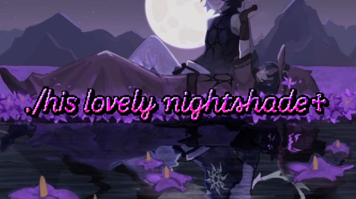 | ͜͝ | ͜͝ . /ʜɪꜱ ʟᴏᴠᴇʟʏ ɴɪɢʜᴛꜱʜᴀᴅᴇ ♱ Discord server banner