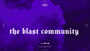 The BLAST Community banner