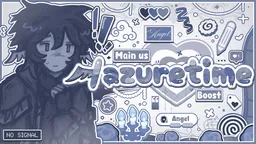 ͜𓏼˚𓏫﹒🪽 ﹒ ノazuretime﹒ ⑅ 𓏼 ͡ ֪﹒ server banner