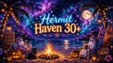 Hermit Haven 30+ server banner