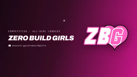Zero Build Girls banner