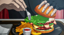 The BURGER SHOP!!! 🍔 server banner