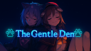 🐾 𝓣𝓱𝓮 𝓖𝓮𝓷𝓽𝓵𝓮 𝓓𝓮𝓷 🐾 Discord server banner