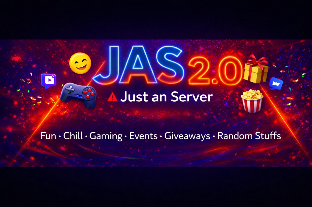 JAS 2.🔺 Discord server banner
