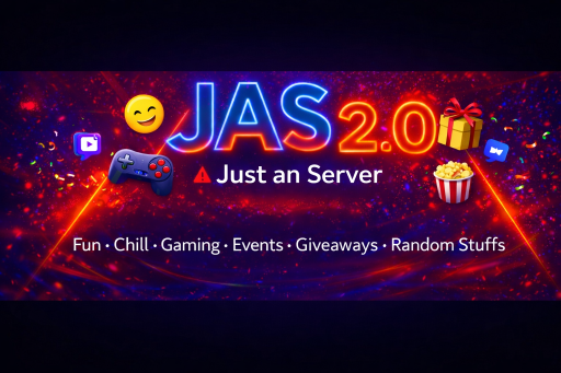 JAS 2.🔺 Discord server banner