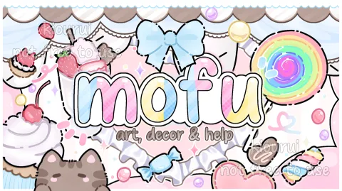 π°β
βΊ mofu Κ γ art γ commissionsγ gfxγ decor banner