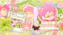 🍡 ⊹ /peachadoptionwardcenter ʚ DJ2L . Discord server banner