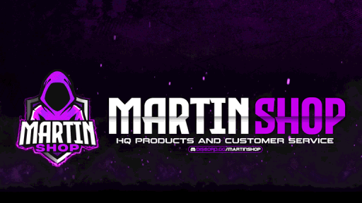 𝐌𝐚𝐫𝐭𝐢𝐧 𝐒𝐡𝐨𝐩 Discord server banner
