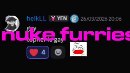 Nuke Furries Discord server banner