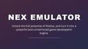 NEX Emulation Banner