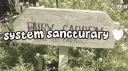 𓏲𝄢 𓈒 system sancturary ! Discord server banner
