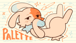 ── ⟢ ・⸝⸝ PALETTE! 🎨 server banner