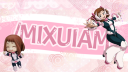 ♯ ⋮  𝓜ixuiam ୭ ˚. ᵎᵎ Discord server banner