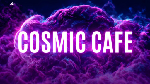 Cosmic cafe ☕ 🪐 Discord server banner
