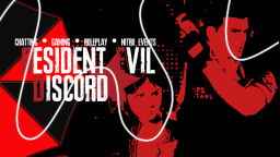 ❛ 𝐑𝐄𝐒𝐈𝐃𝐄𝐍𝐓 𝐄𝐕𝐈𝐋 ⌣ ۟ server banner