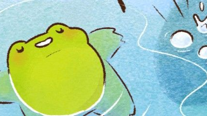 𐔌 Lucky Pond🐸💧.gg/comm Discord server banner