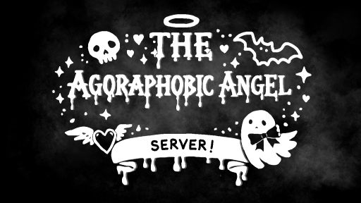 Agoraphobic Angel's server┃Alt & Goth community Discord server banner