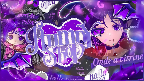 Banner do servidor ꣑꣒ ﹒ Plυmpy ﹕ Shop ﹒𝅙 𝝑𝑒