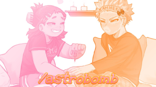 ‧₊˚ ┊/astrobomb 𑣲 Discord server banner