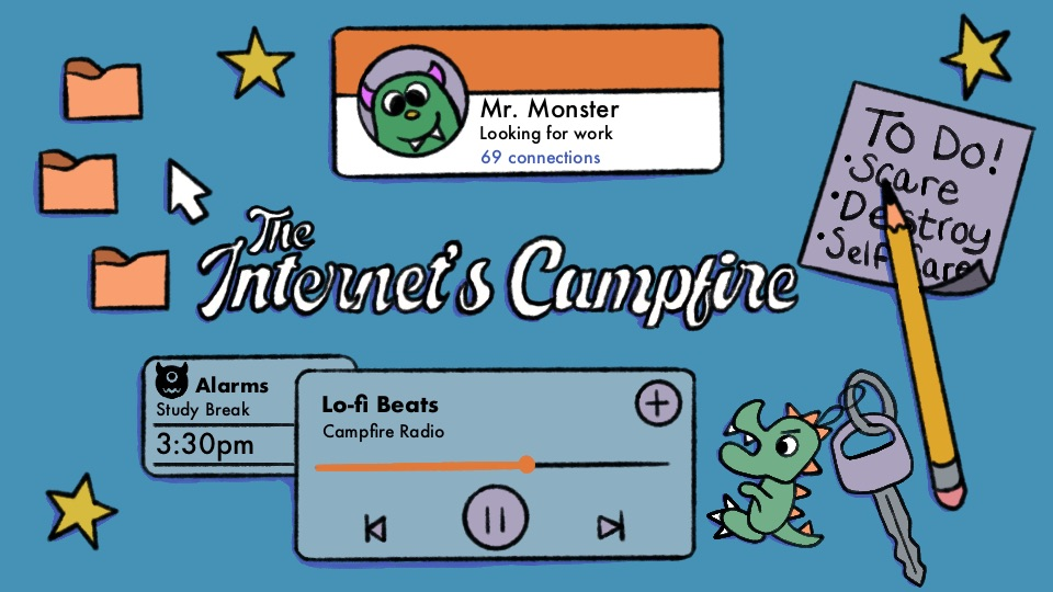 The Internet's Campfire Discord server banner