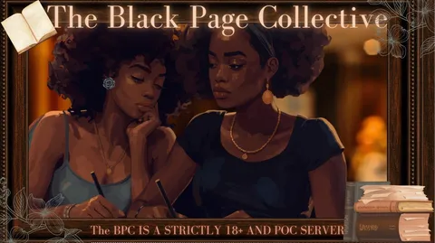 The Black Page Collective (BPC) banner