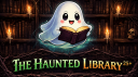 The Haunted Library ²⁵⁺ Discord server banner