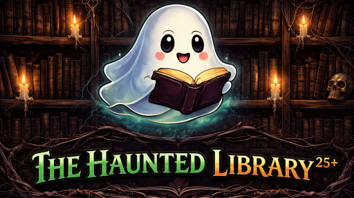 The Haunted Library ²⁵⁺ Discord server banner