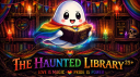 The Haunted Library ²⁵⁺ server banner